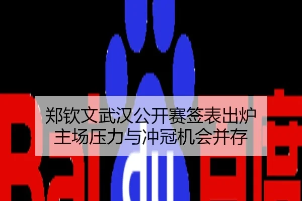 郑钦文武汉公开赛签表出炉 主场压力与冲冠机会并存